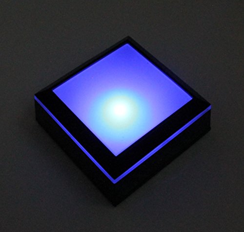 LED Color Changing Mini Stand Base for Crystals/Glass Art
