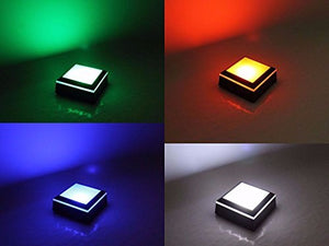 LED Color Changing Mini Stand Base for Crystals/Glass Art - Perfect for Trade Shows & Events
