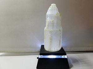 LED White Light Mini Stand Base for Crystals/Glass Art - Perfect for Trade Shows & Events