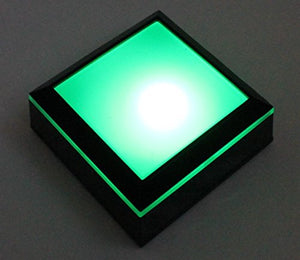 LED Color Changing Mini Stand Base for Crystals/Glass Art - Perfect for Trade Shows & Events